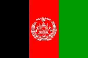 Afghanistan National Flag Printed