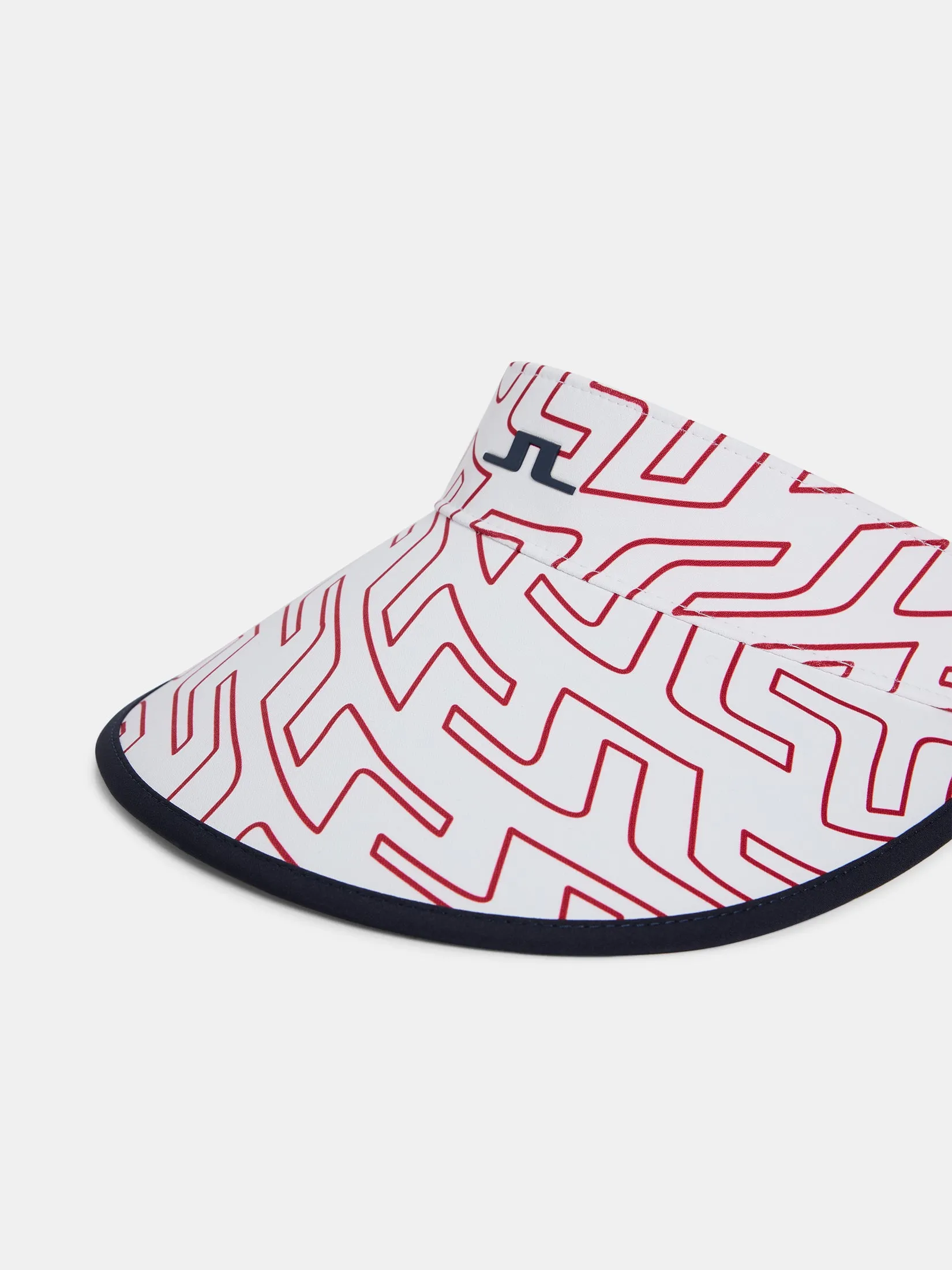 Alba Print Big Visor / Bridge Swirl White
