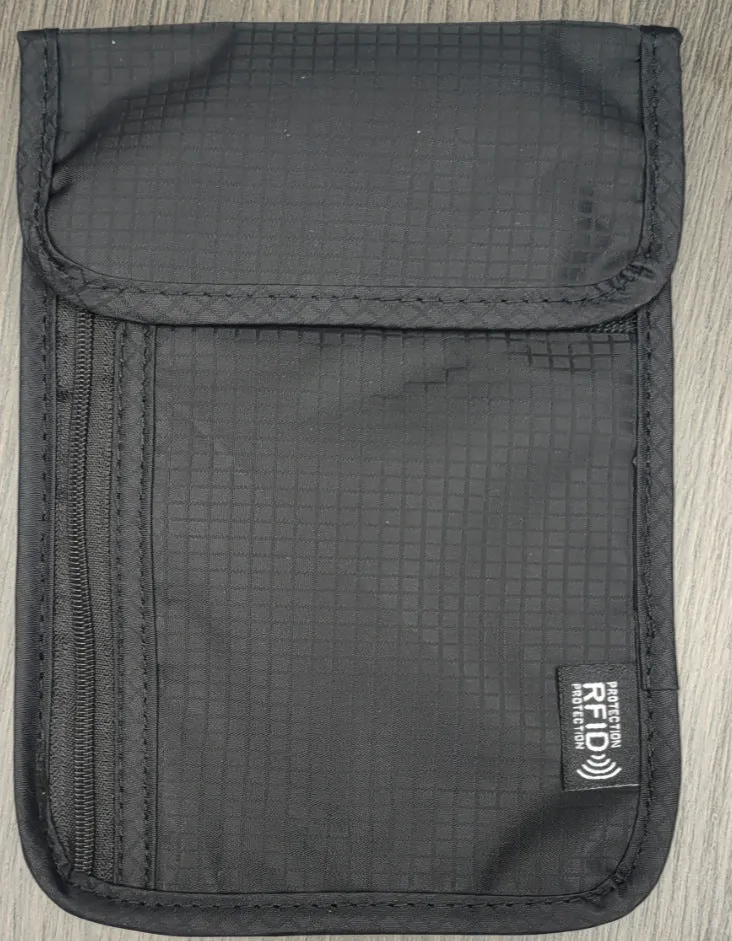 anti-theft neck bag