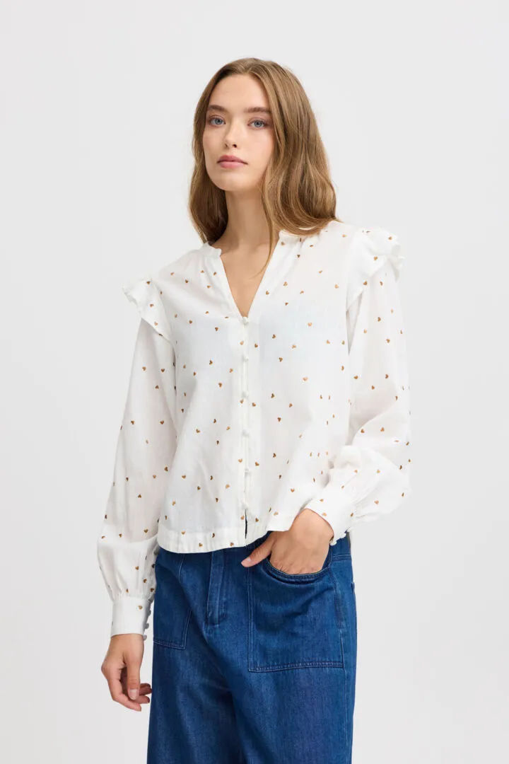 Atelier Reve Saja Shirt-Snow White with Embroidery-20121215