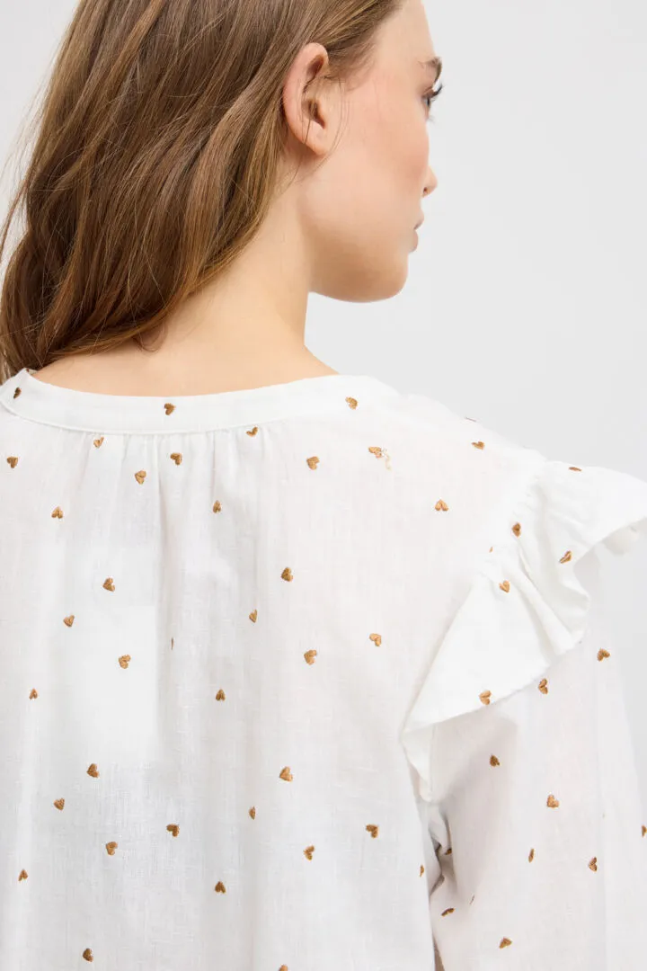 Atelier Reve Saja Shirt-Snow White with Embroidery-20121215