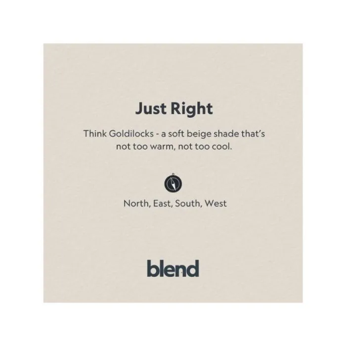 Blend Just Right