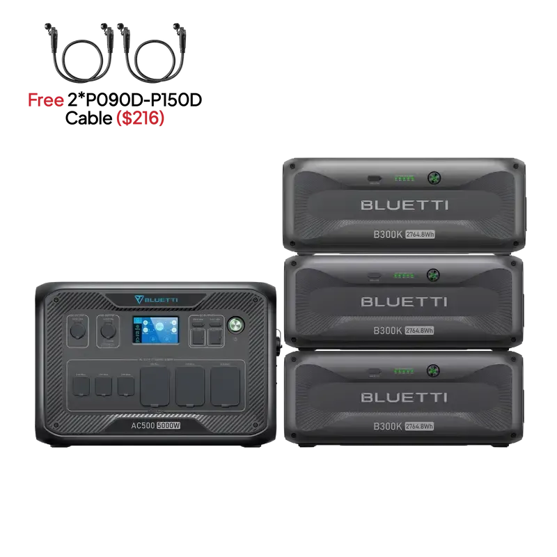 BLUETTI AC500   B300K | Home Battery Backup