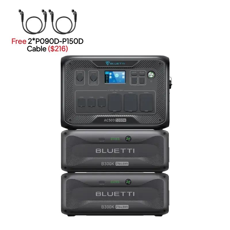 BLUETTI AC500   B300K | Home Battery Backup