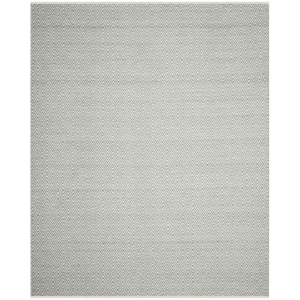 Boston Diamond Gray Area Rug