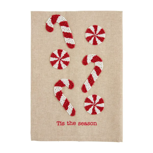 Christmas Beaded Towels in Assorted Styles