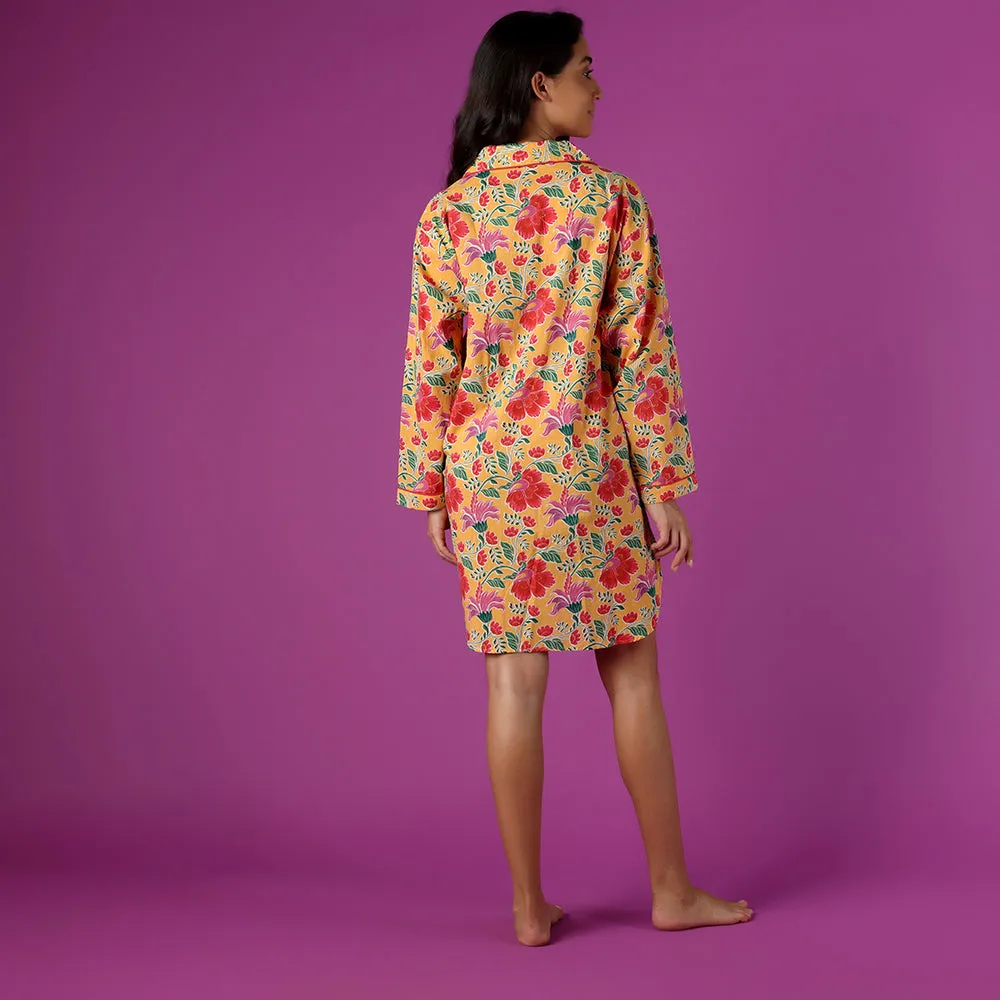 Clarence Yellow Nightshirt