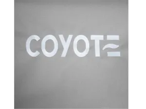 Coyote 30-inch Vinyl Light Gray Cover for Flat Top Grills CCVRFT-BIG