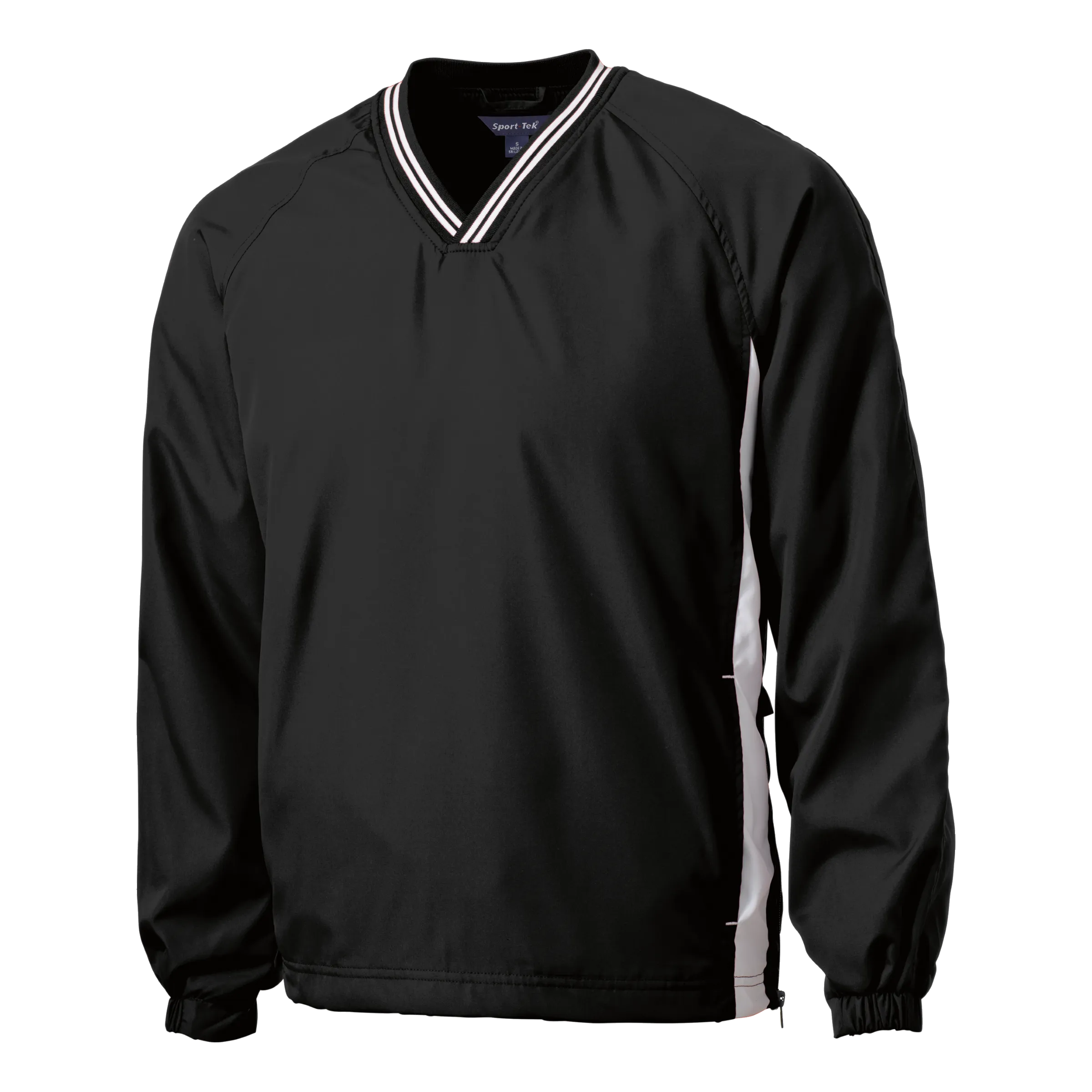 D1259M Mens Tipped V-Neck Raglan Windshirt