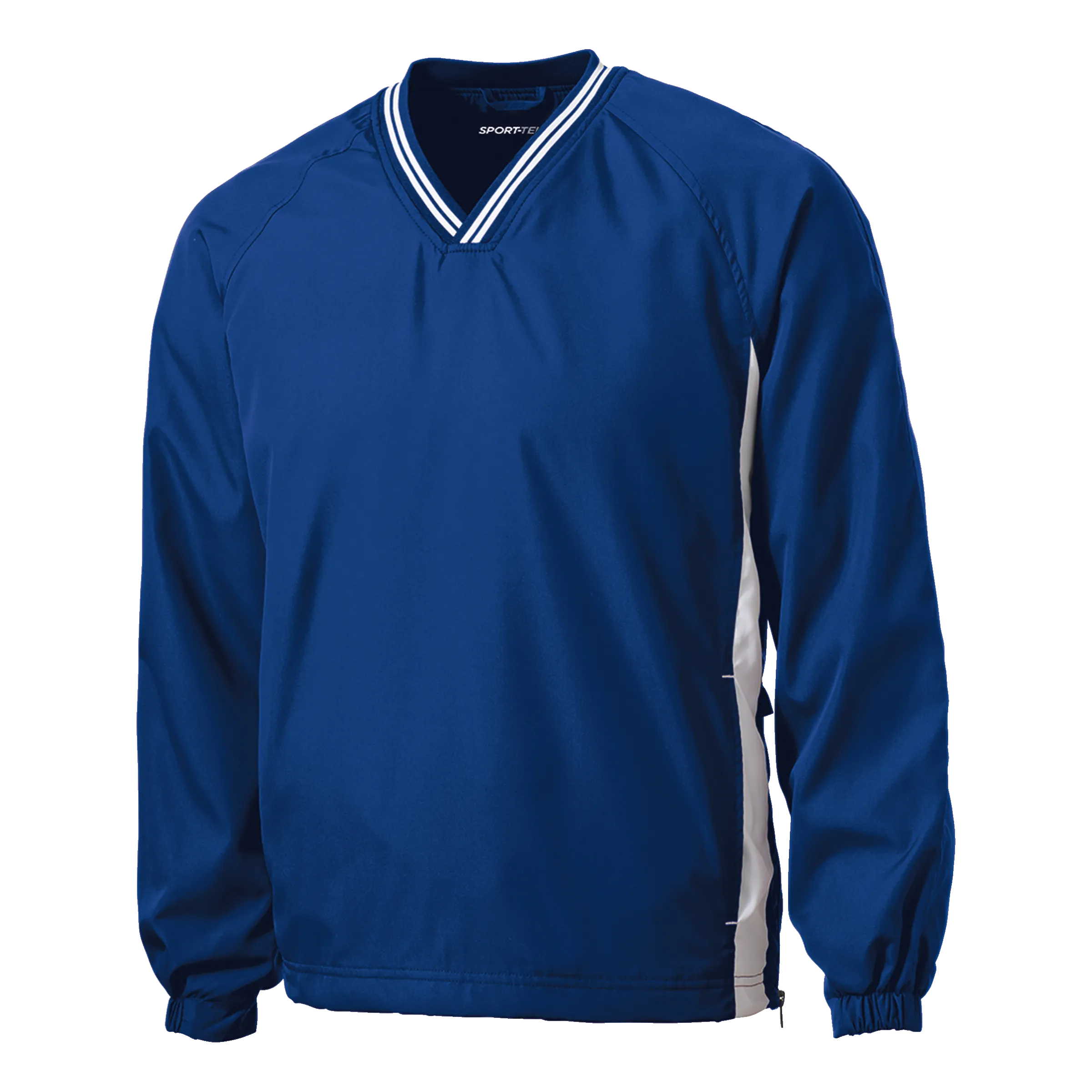 D1259M Mens Tipped V-Neck Raglan Windshirt