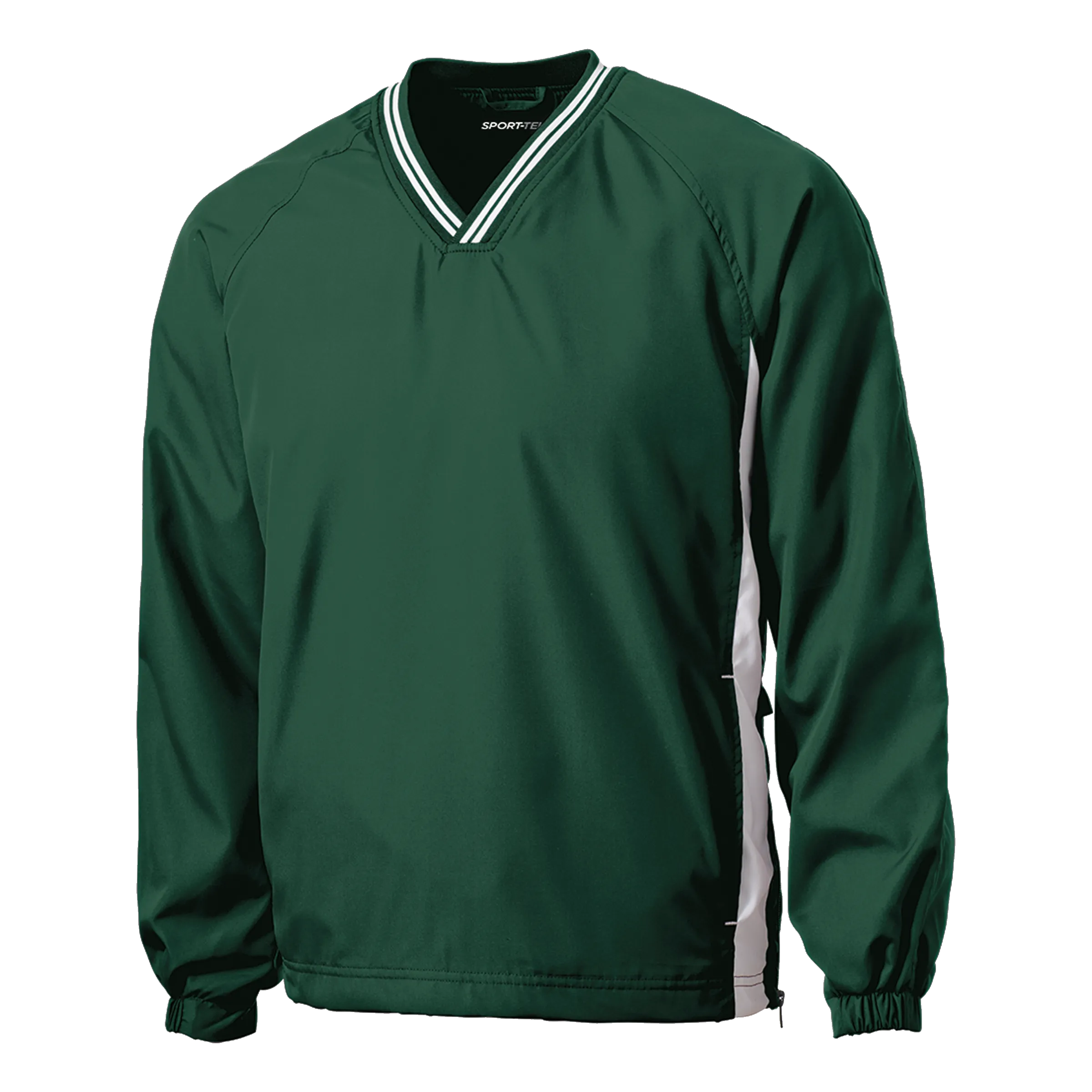 D1259M Mens Tipped V-Neck Raglan Windshirt