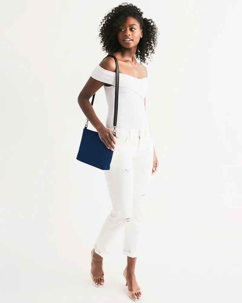 Dark Blue Zip Pouch | Dark Pure Blue | C100M50Y0K80