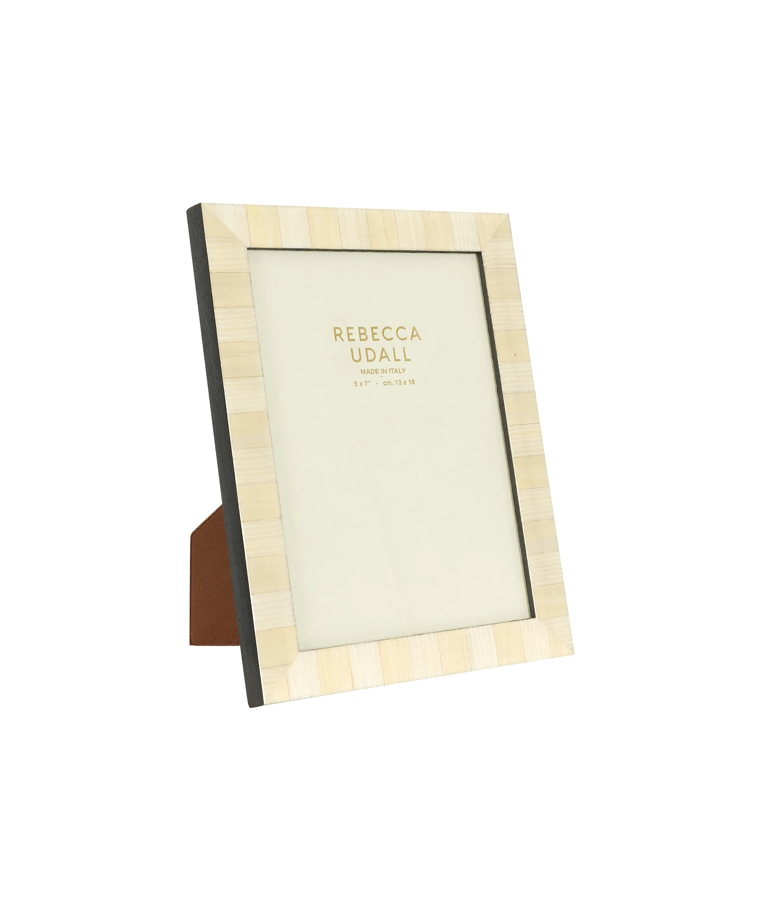 Delilah Striped Photo Frame, Buttermilk