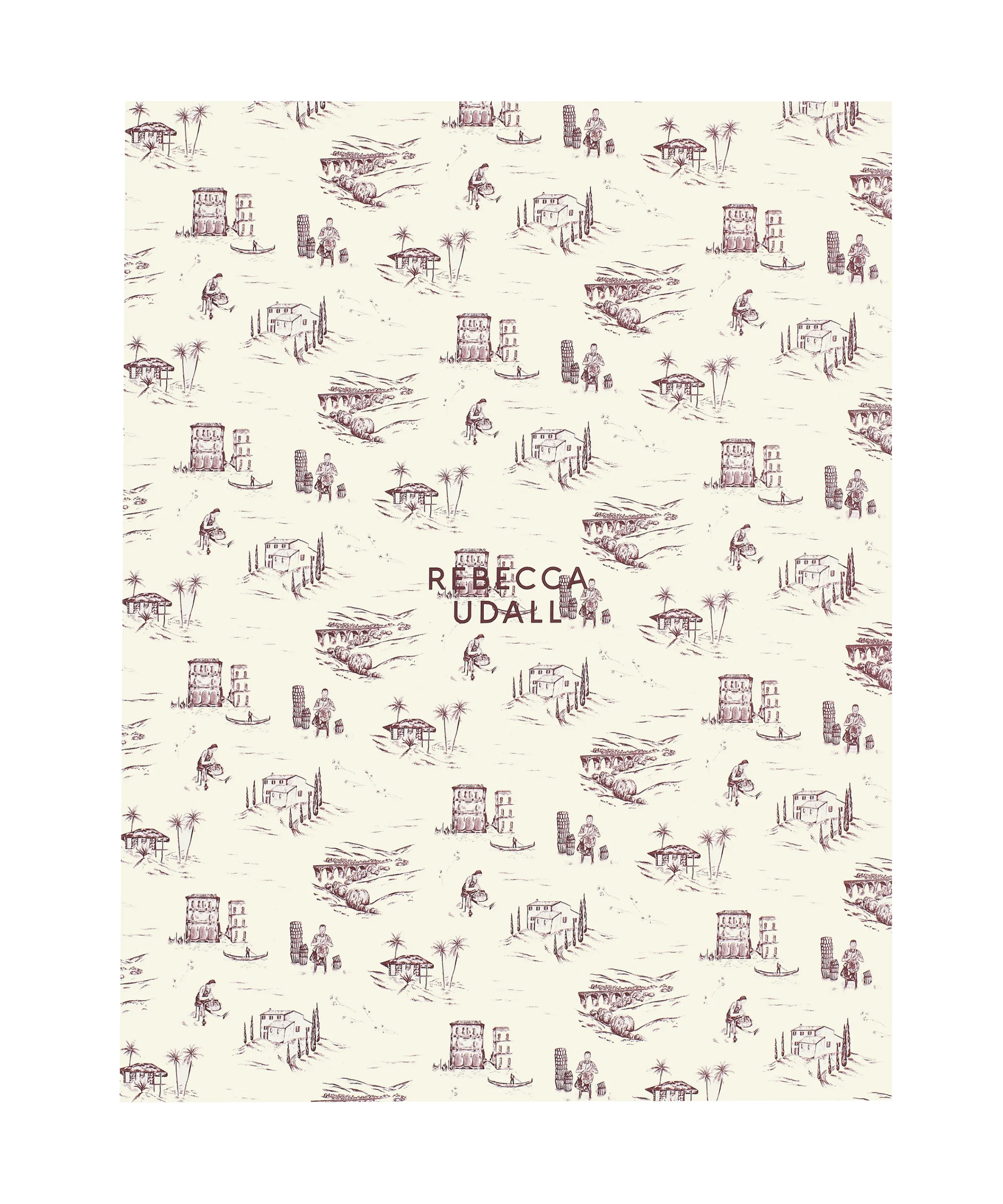 Delilah Striped Photo Frame, Buttermilk