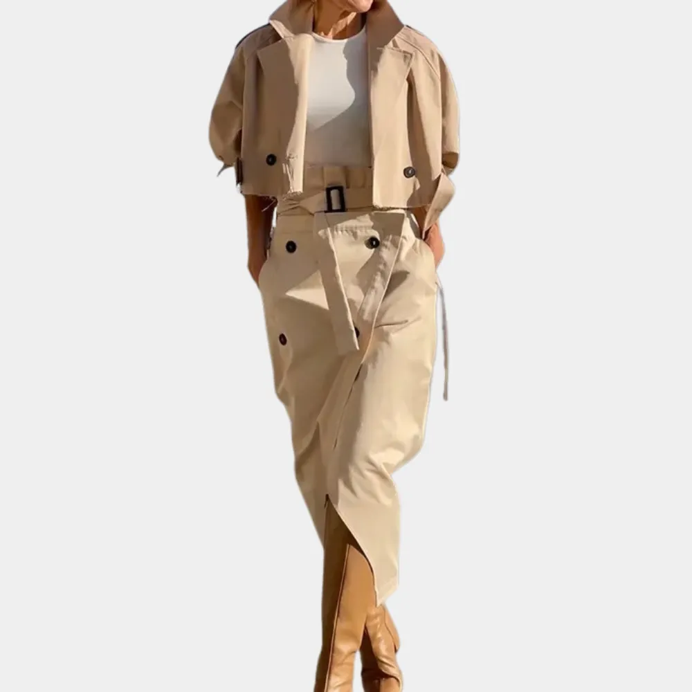 Ensemble de trenchs élégants pour femmes pour un look intemporel