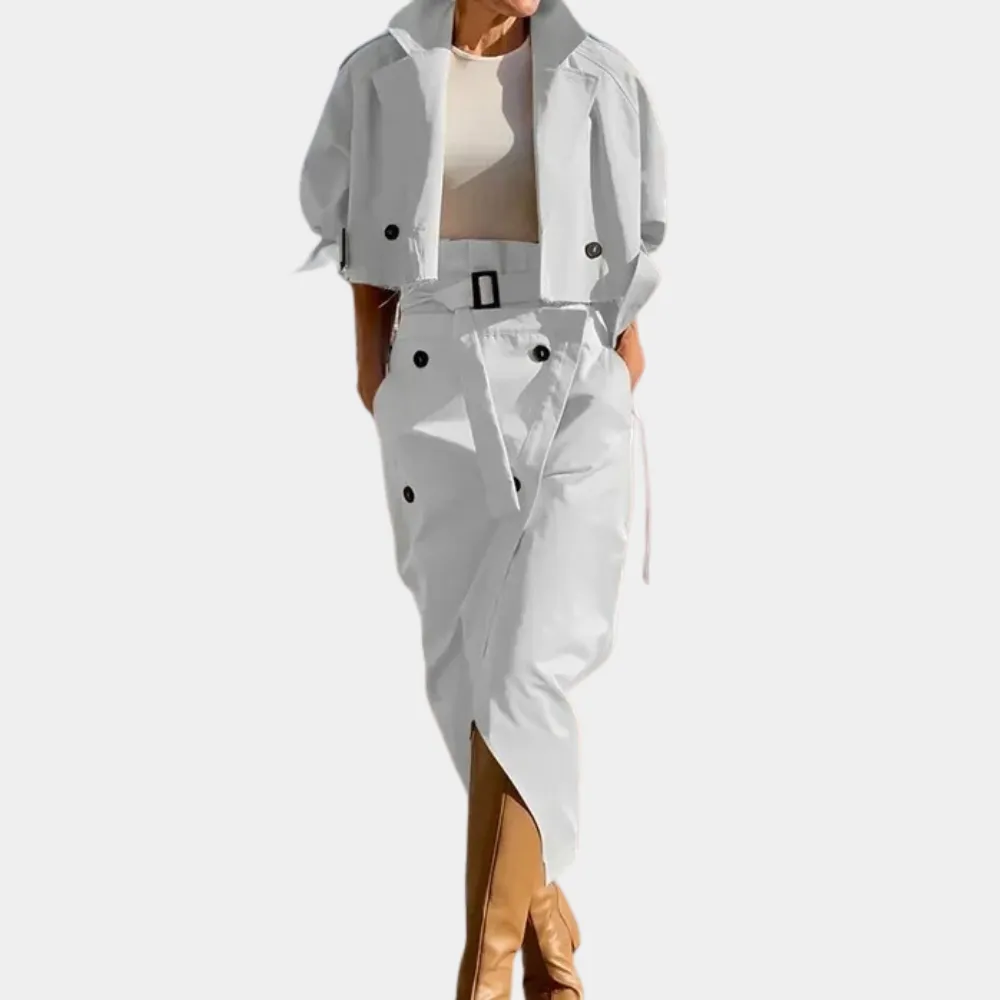 Ensemble de trenchs élégants pour femmes pour un look intemporel