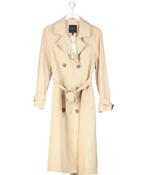 FOREVER NEW Beige Darlah Soft Trench Coat UK 10