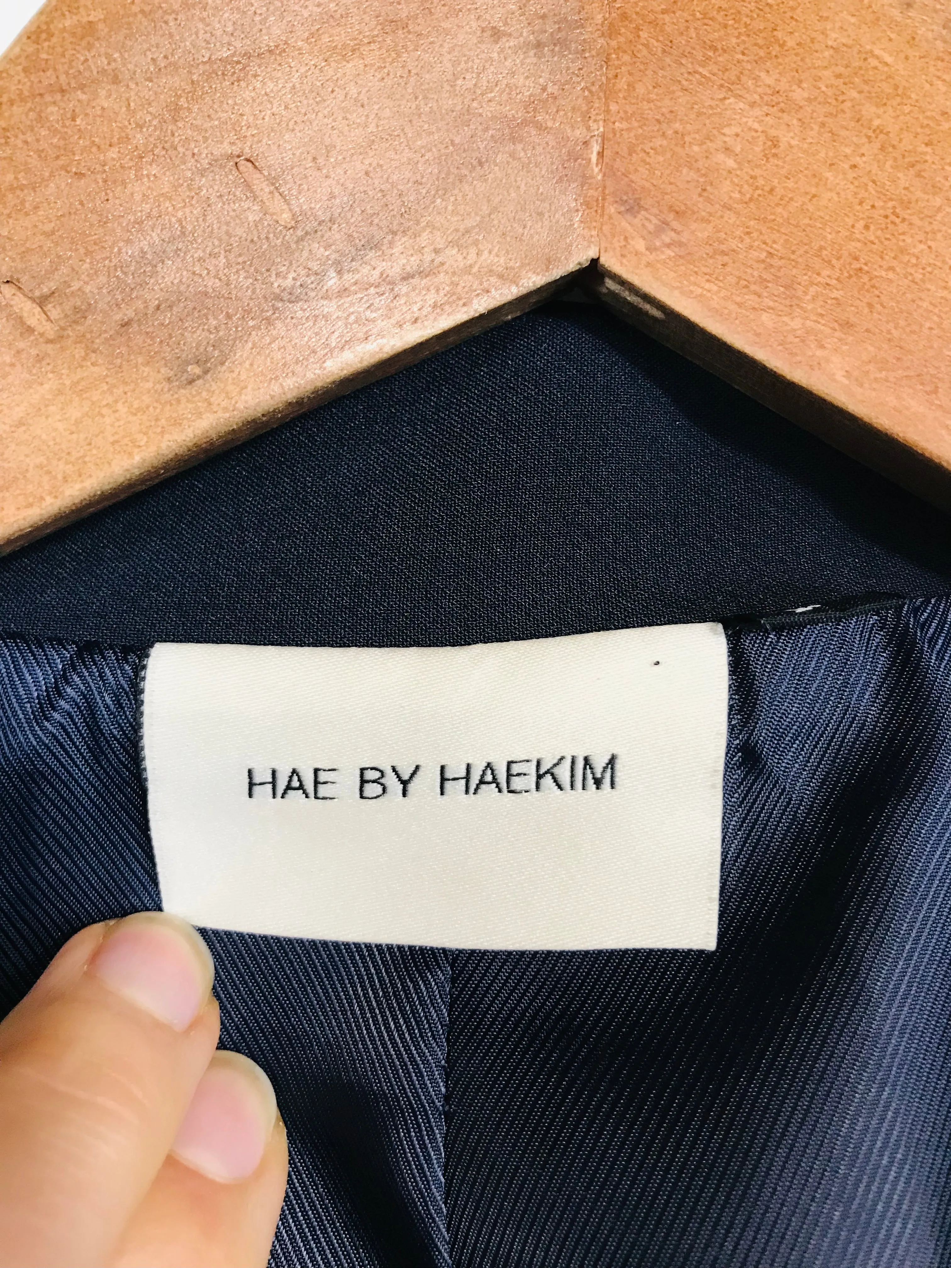 Hae by Haekim Women's Smart Trench Coat | Free size  | Blue