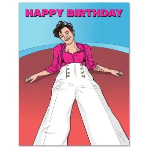 Harry Styles Birthday Greeting Card