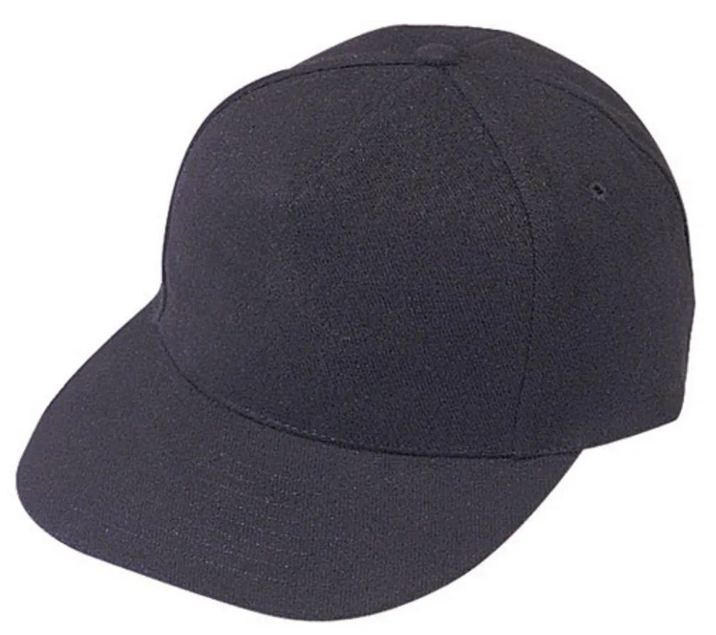 Heavy Brushed Cotton 5 Panel Low Crown Plain Two Tone Baseball Caps Hats
