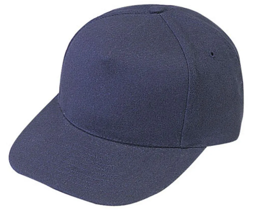 Heavy Brushed Cotton 5 Panel Low Crown Plain Two Tone Baseball Caps Hats