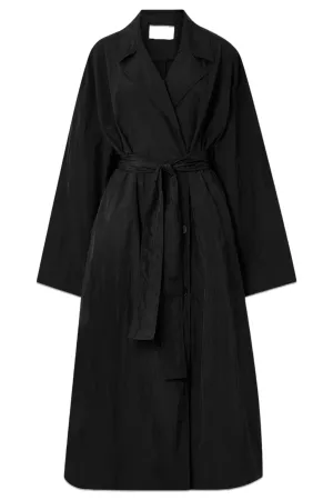 Jude Belted tech-shell Trench Coat