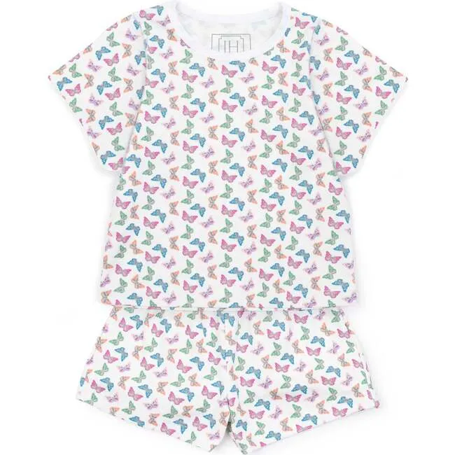 Lila and Hayes Girls Emery Short Set
