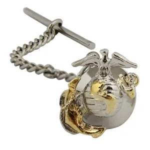 Marine Corps Tie Tac - 2 Tone Officer