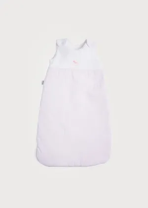 Pink Sleeping Bag with Rocking Horse Detail