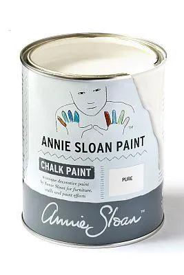 Pure White 120ml Chalk Paint by Annie Sloan