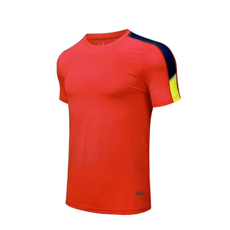 Round neck quick-drying T-shirt customized