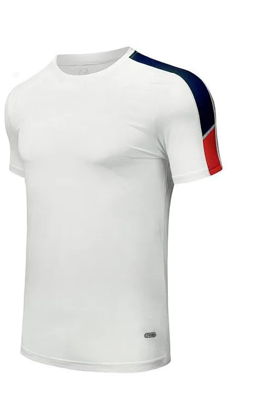 Round neck quick-drying T-shirt customized