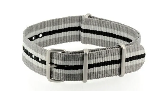 Shades of Gray G10 Military Nylon Strap (Matte)
