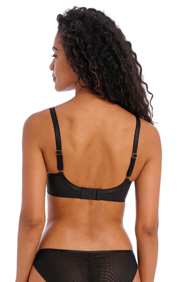 Show-Off Plunge Bra - Black
