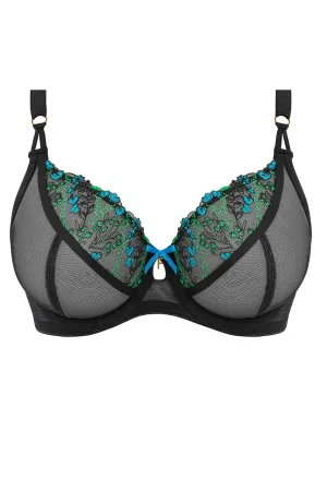 Show-Off Plunge Bra - Black