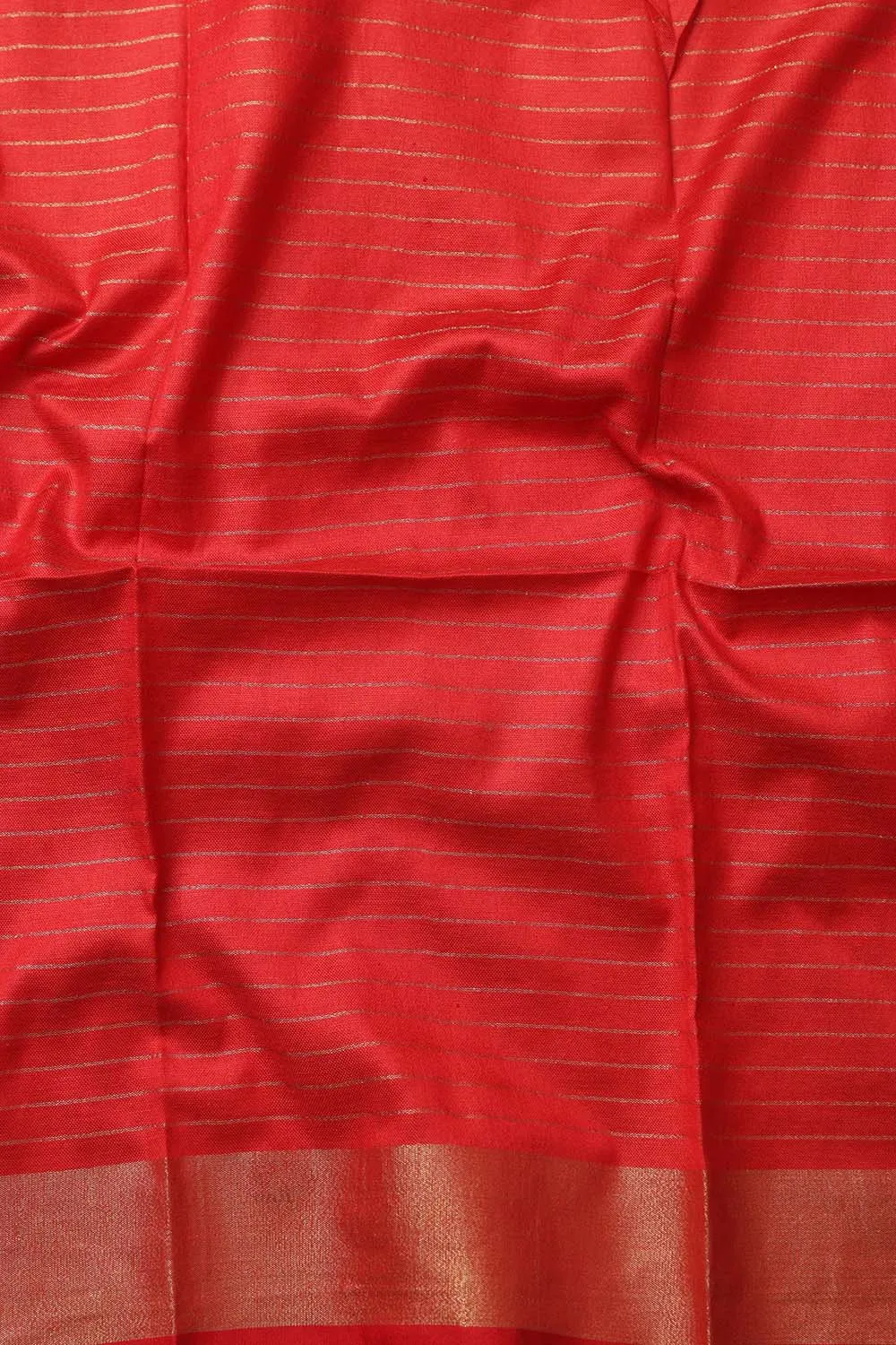 Soft and Elegant Brown Bhagalpur Linen Cotton Checks Design Saree