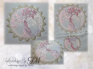 Tree of Life / embroidery design / This design is not FSL!/ five sizes