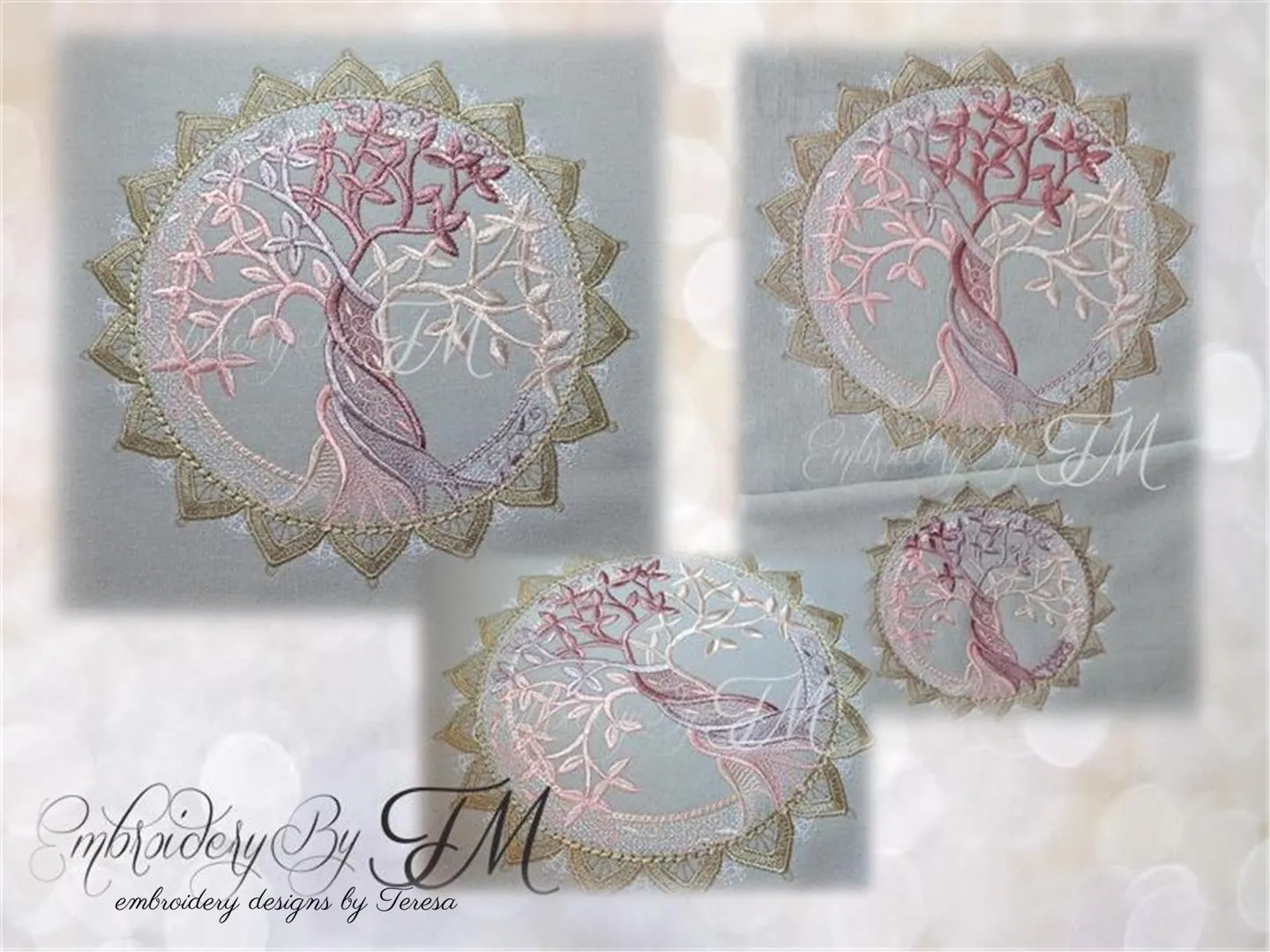 Tree of Life / embroidery design / This design is not FSL!/ five sizes