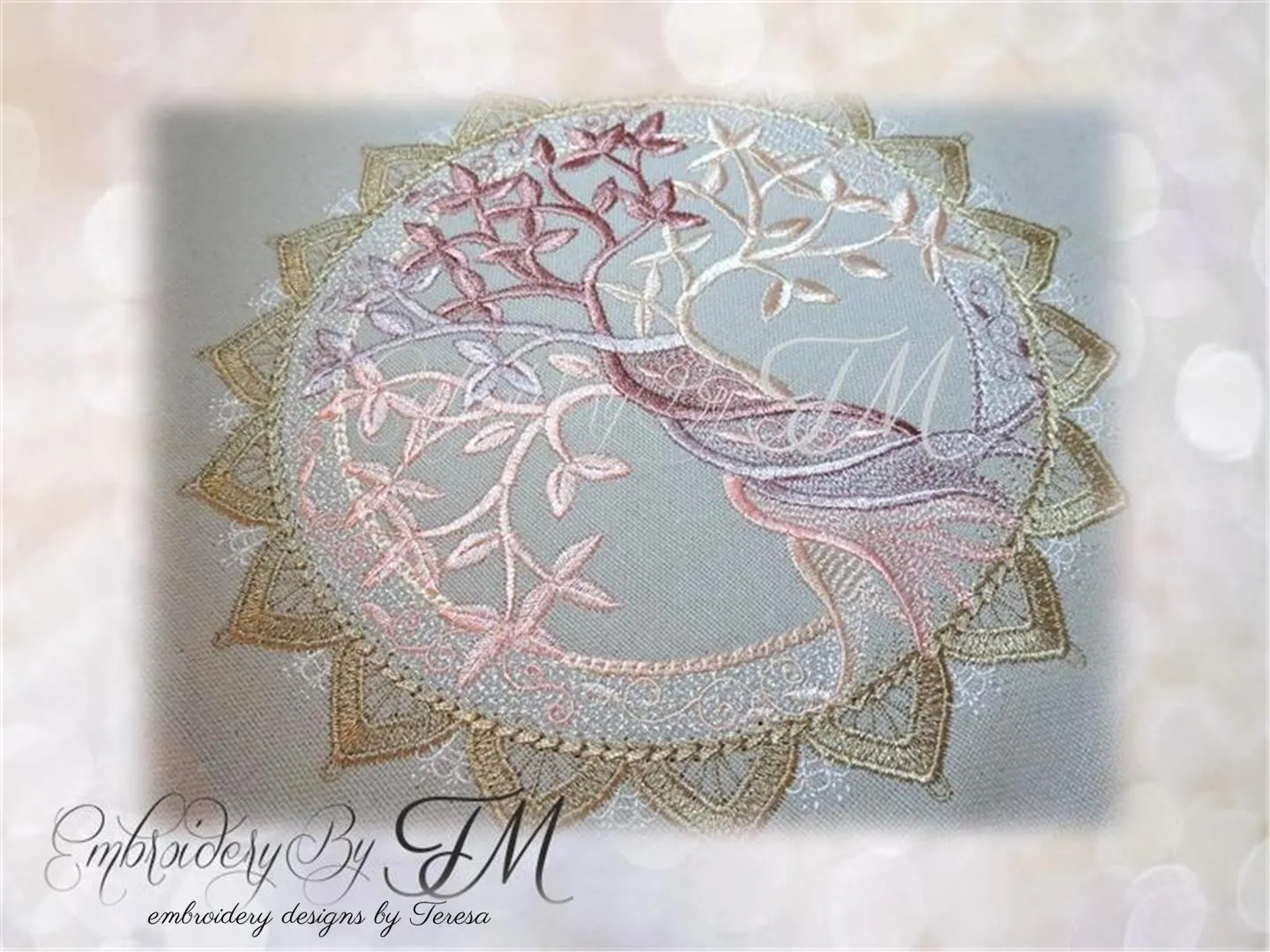 Tree of Life / embroidery design / This design is not FSL!/ five sizes