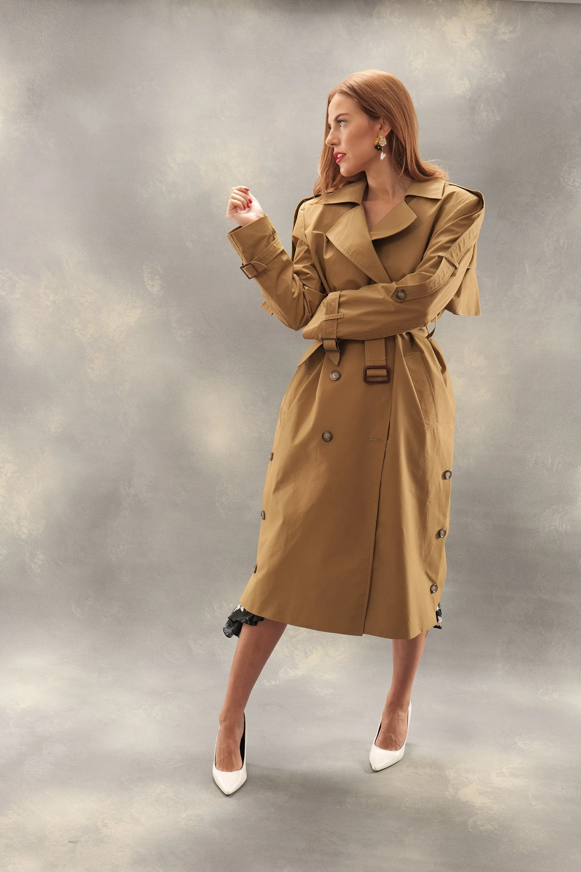 TRENCH COAT MARI BEIGE