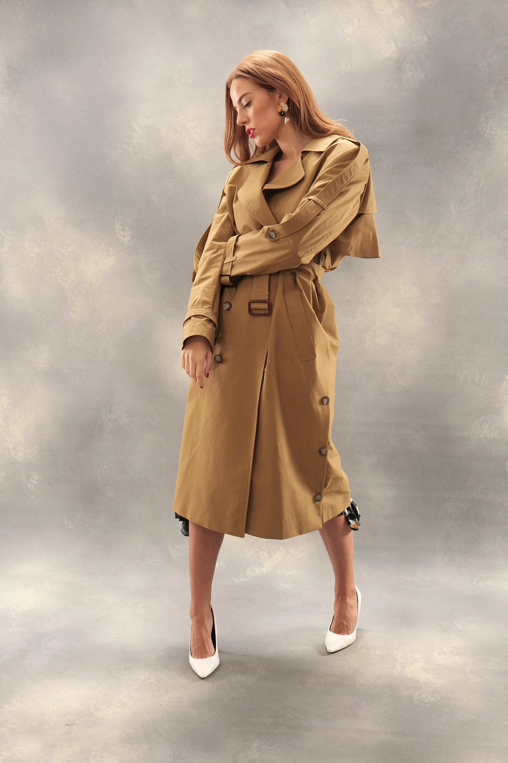 TRENCH COAT MARI BEIGE