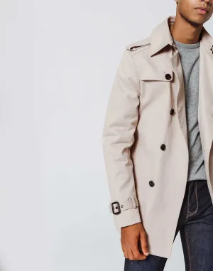 Trench Coton Beige
