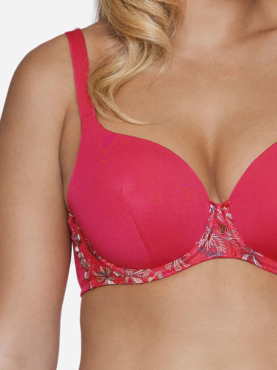 Tropical Blossom Non-Padded Bra