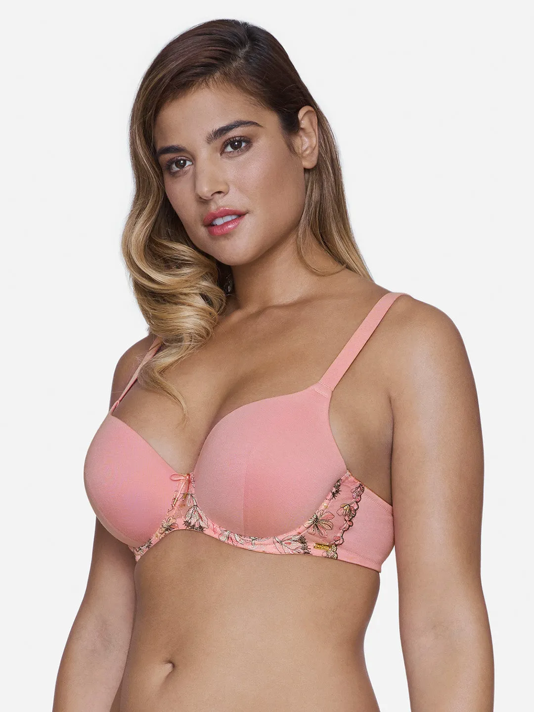 Tropical Blossom Non-Padded Bra