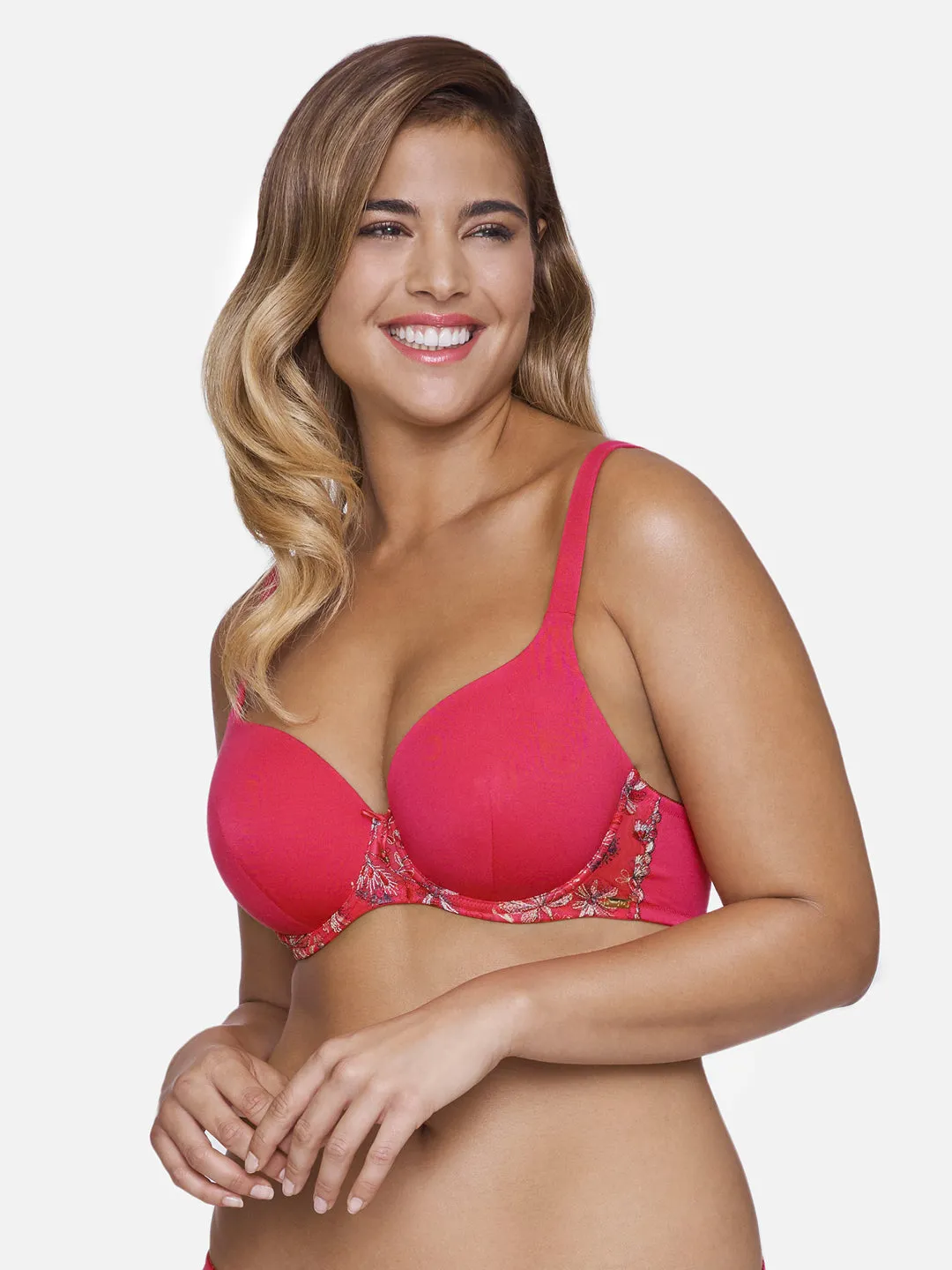 Tropical Blossom Non-Padded Bra