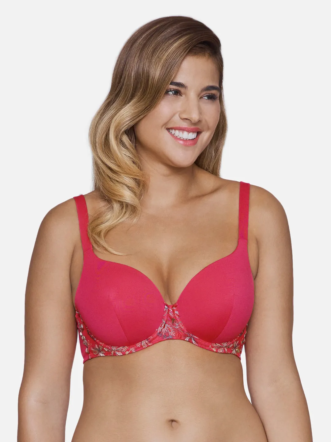Tropical Blossom Non-Padded Bra