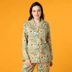 Tropical Jungle PJ Set