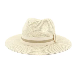 Two Tone Straw Hat