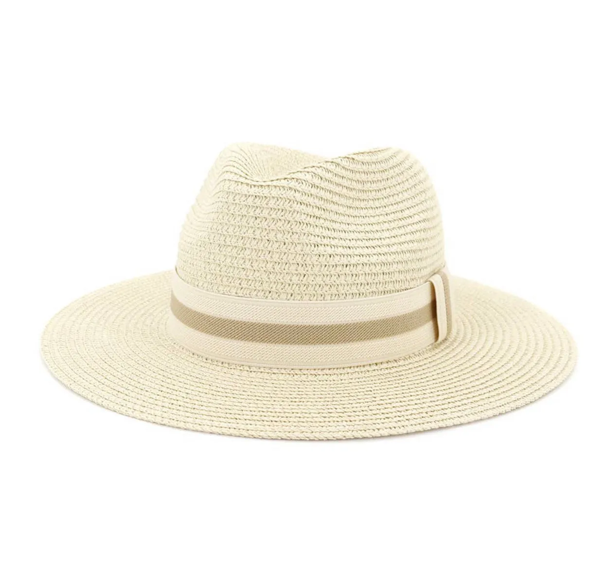 Two Tone Straw Hat