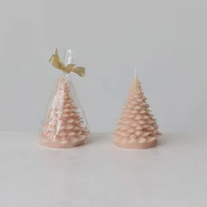 UNSCENTED TREE SHAPED CANDLE